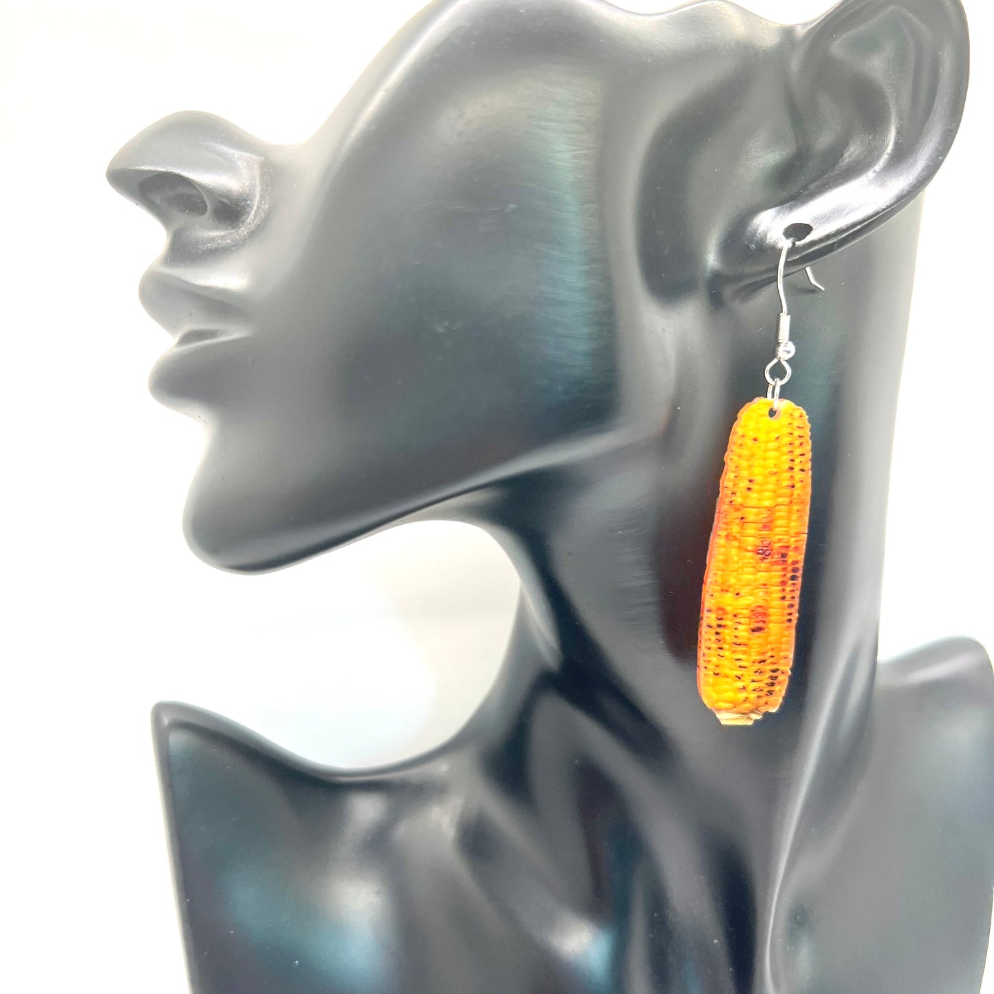 Grilled Corn Cob Earrings