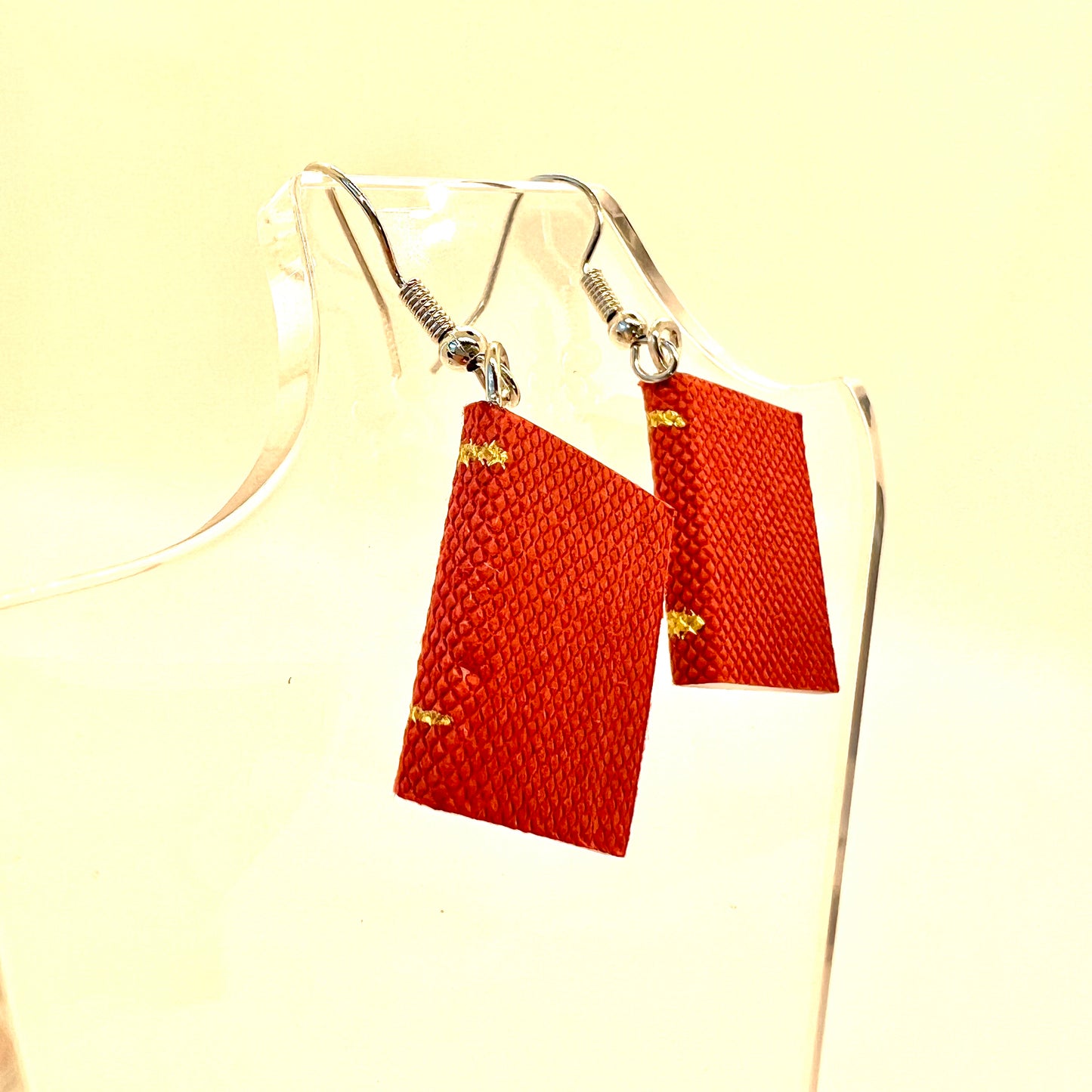 Book Earrings