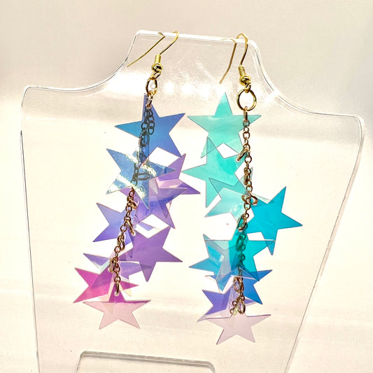 Star Dangle Earrings