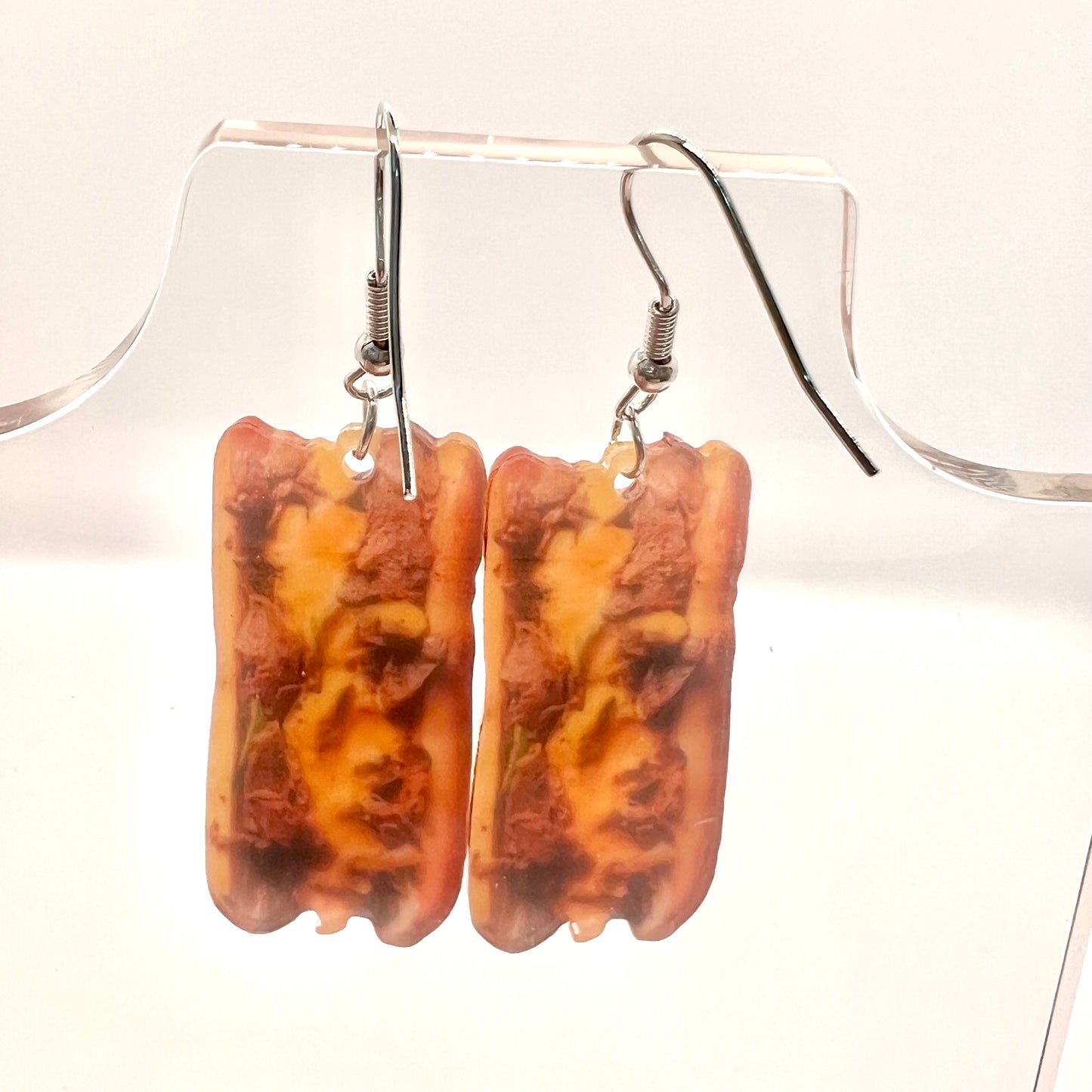 Philly Cheese Steak Earrings