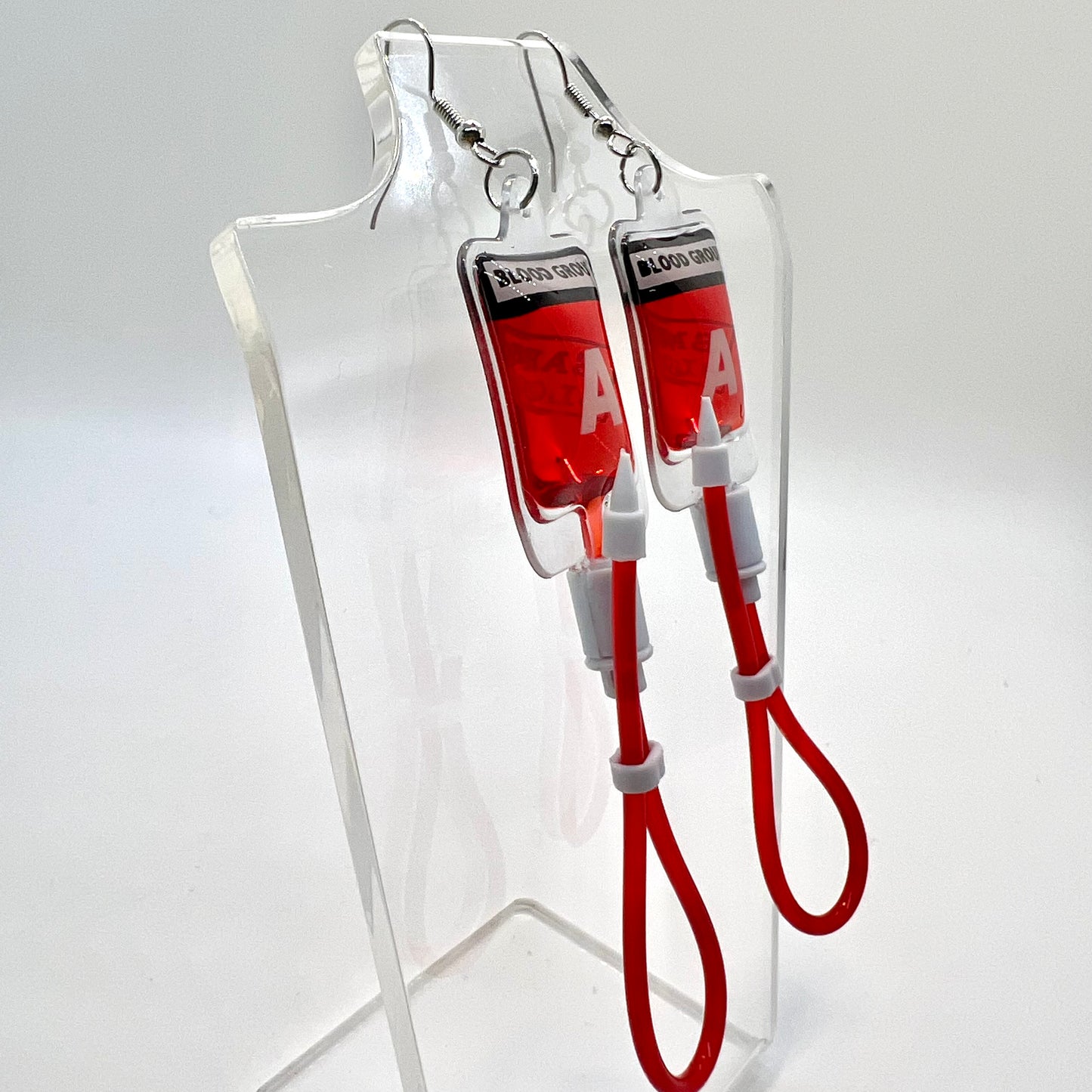 Blo0d Bag Earrings