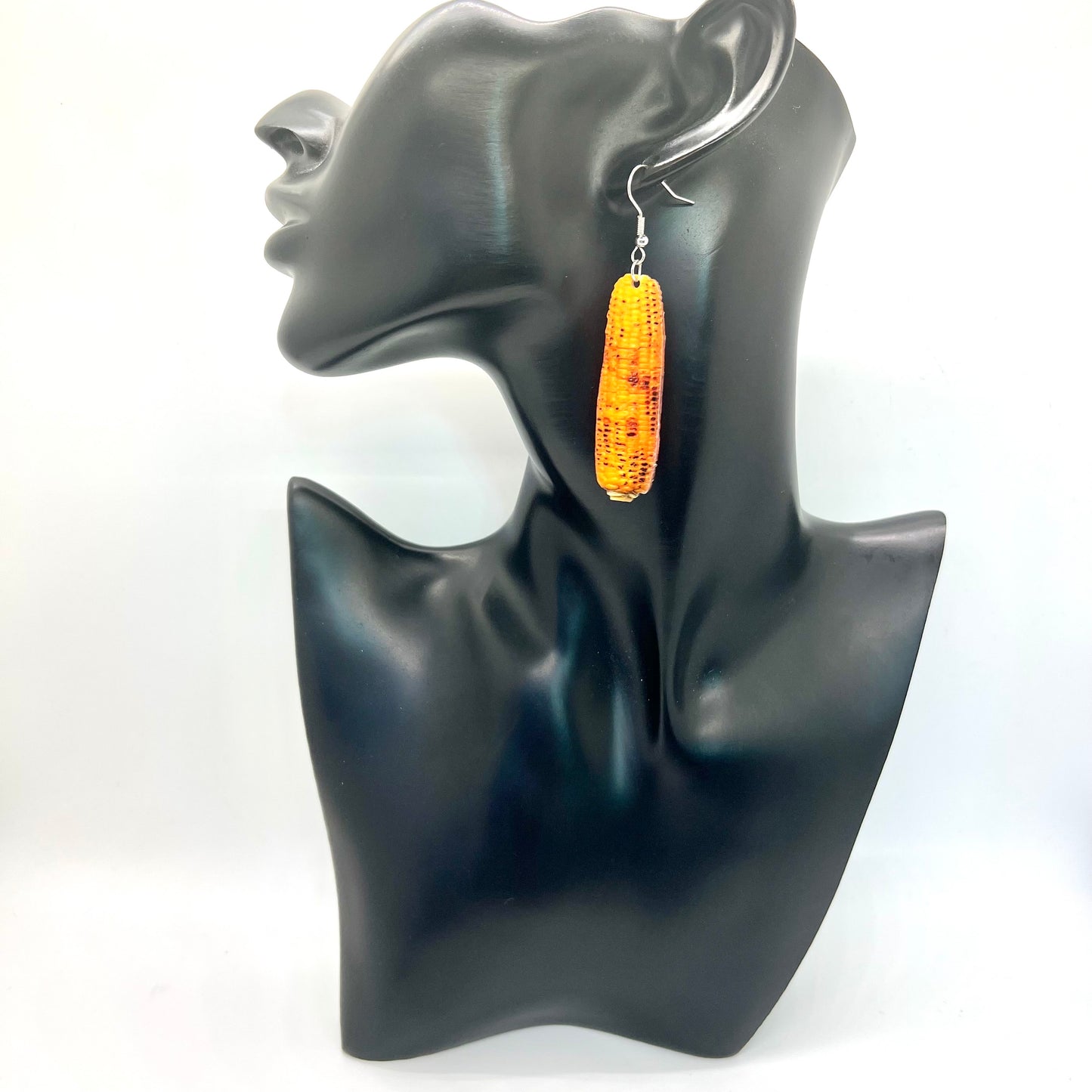 Grilled Corn Cob Earrings