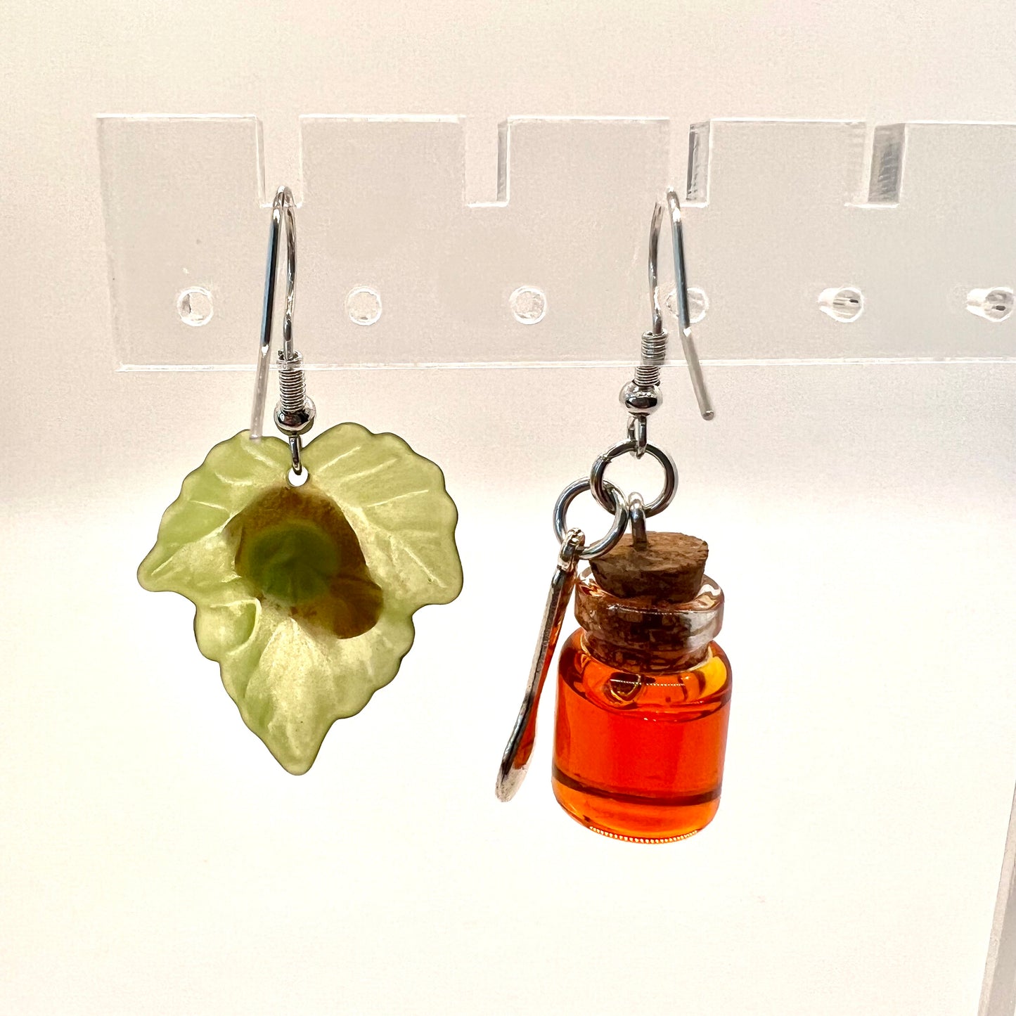 Bee & Honey Jar Earrings
