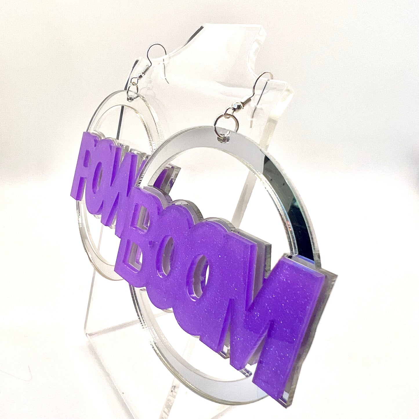 Comic Book Earrings