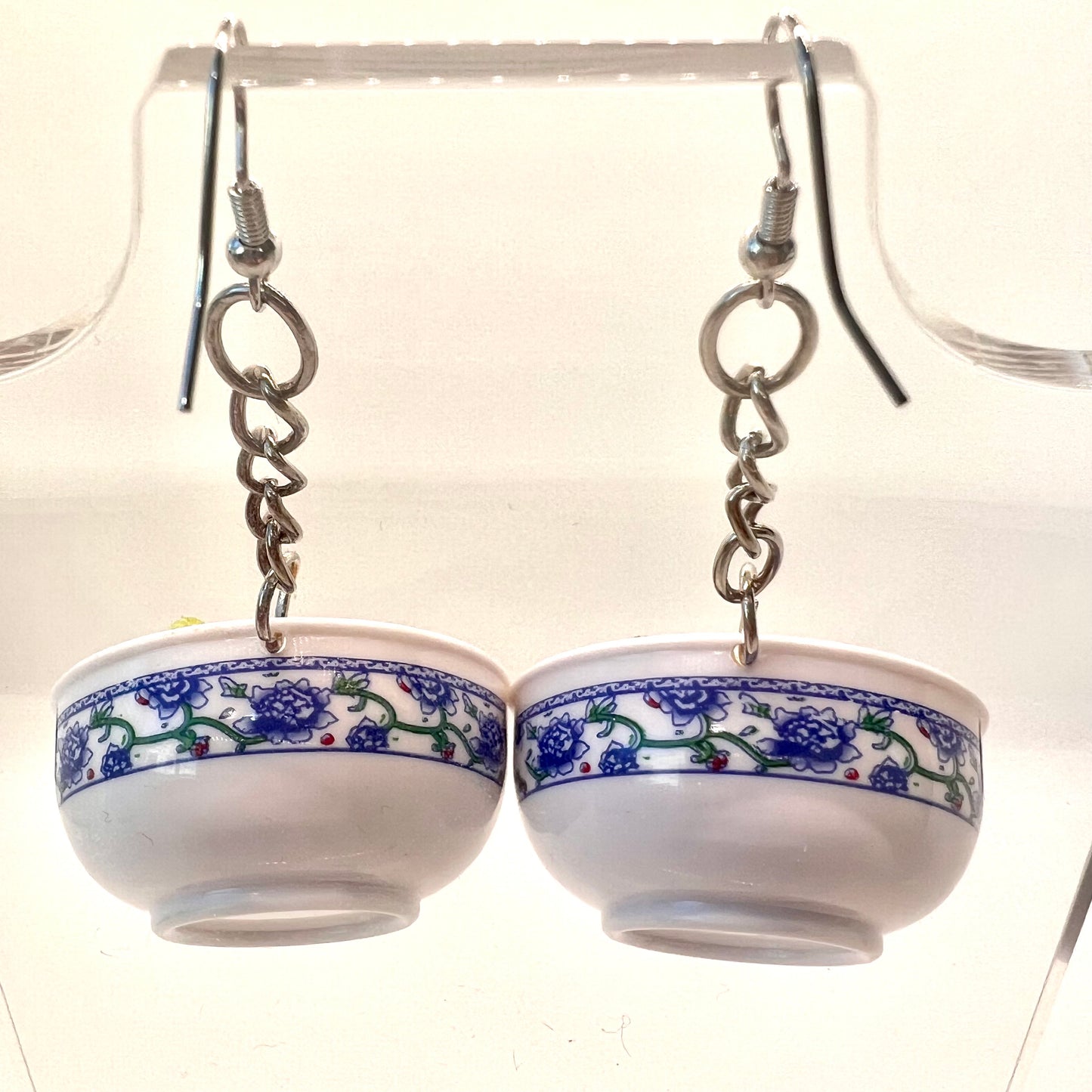 Shrimp Ramen Bowl Earrings