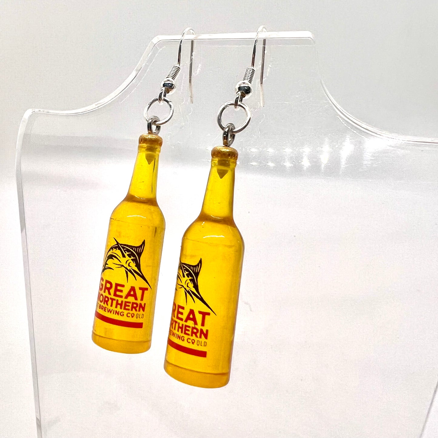 Great Northern Beer Earrings