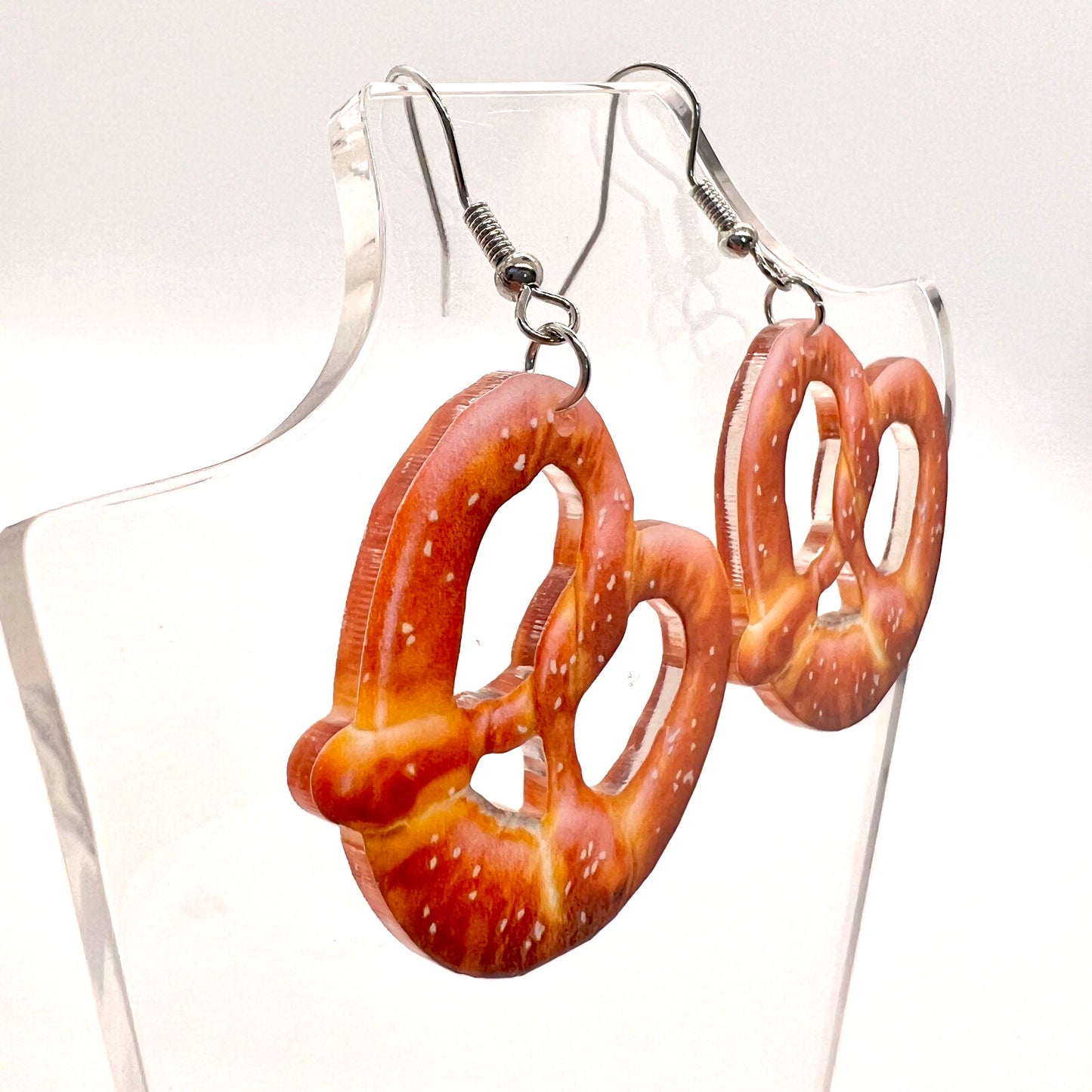 Pretzel Earrings