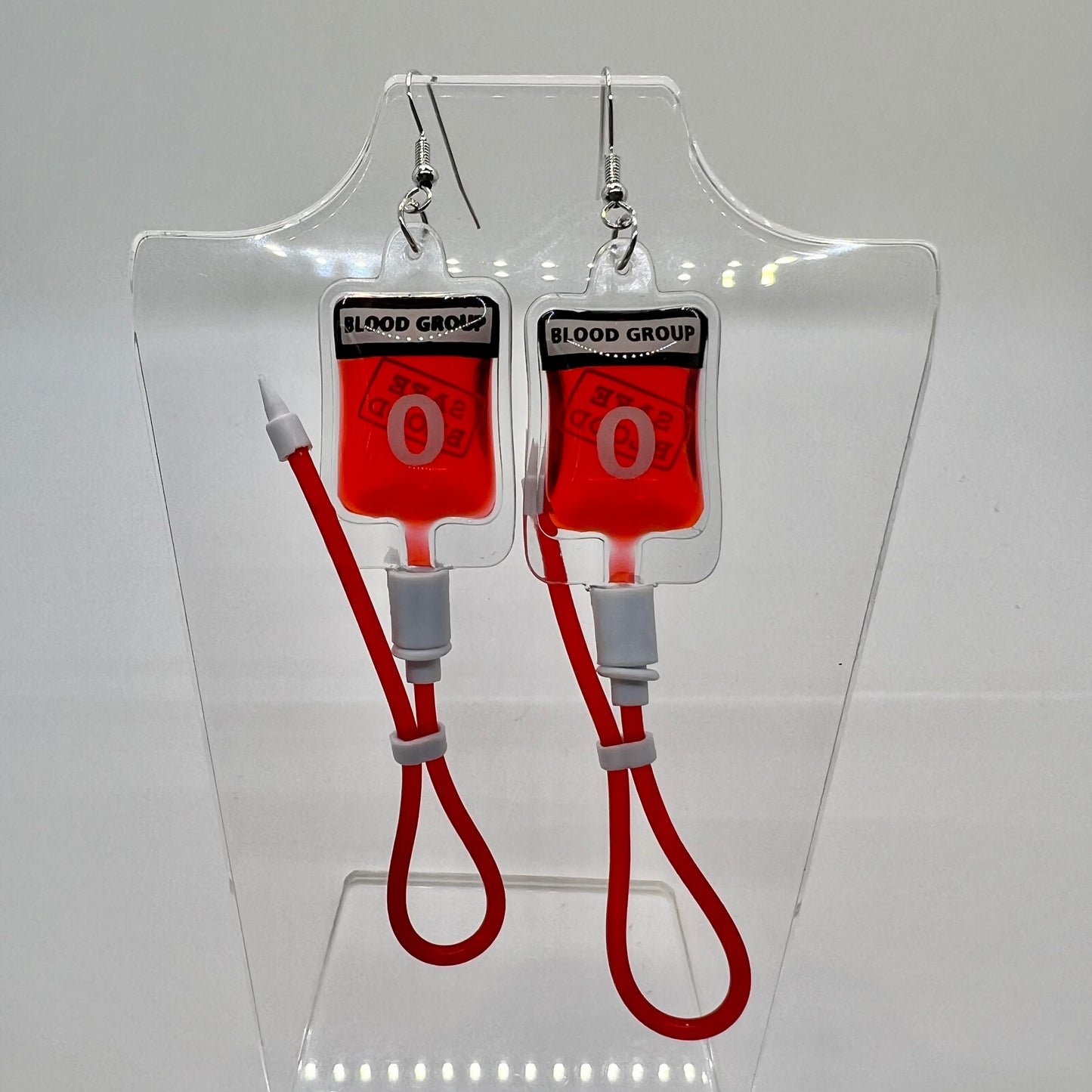 Blo0d Bag Earrings