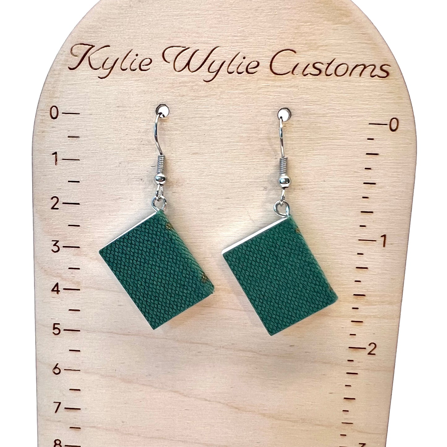 Book Earrings