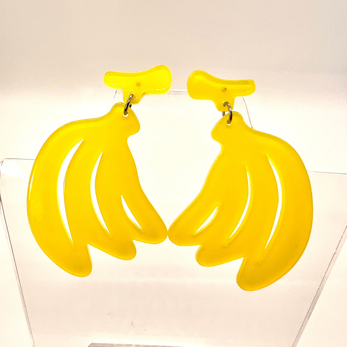 Large Banana Earrings
