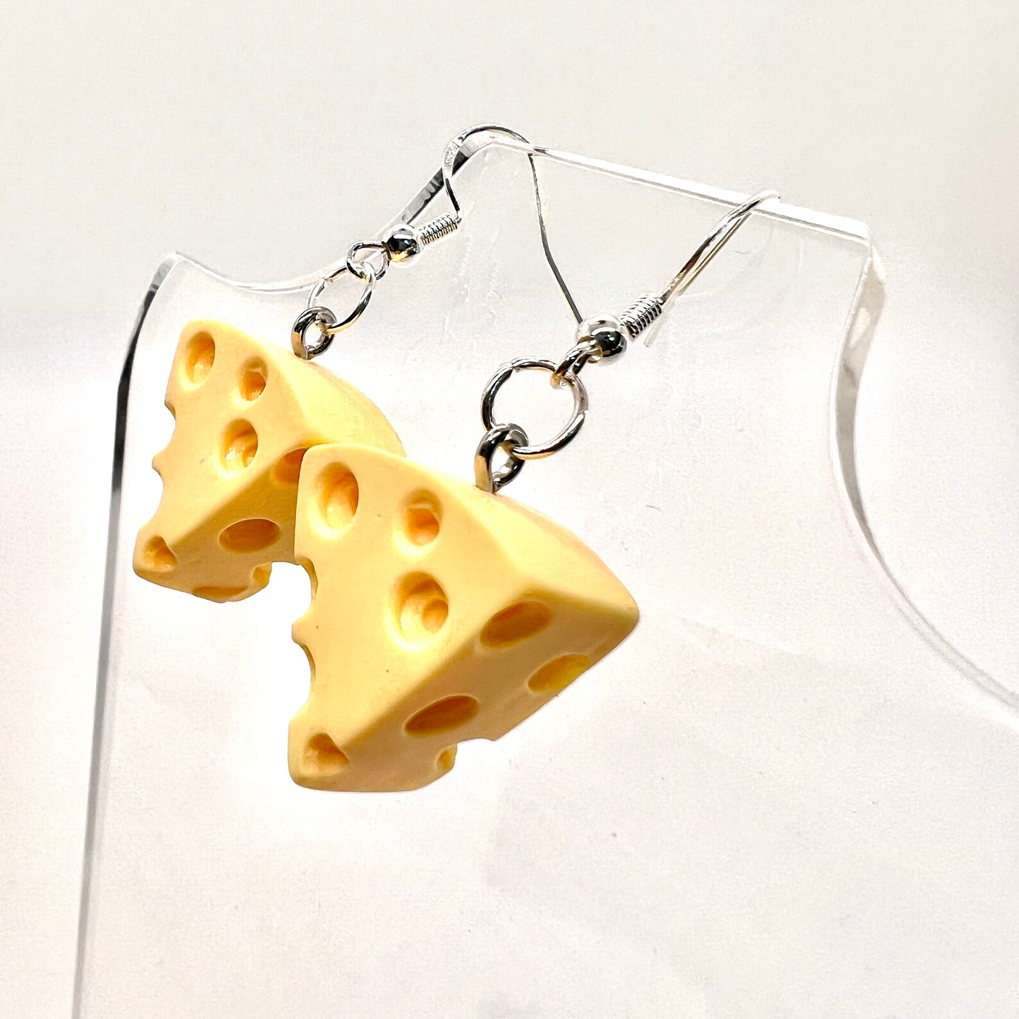 Cheese Slice Earrings