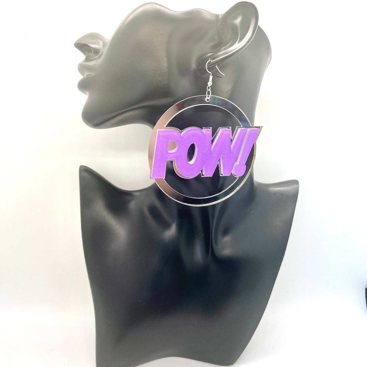 Comic Book Earrings