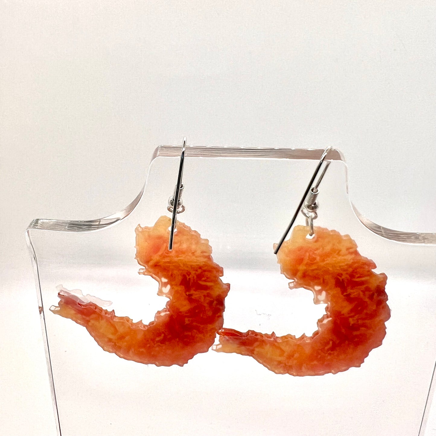Shrimp Tempura Earrings