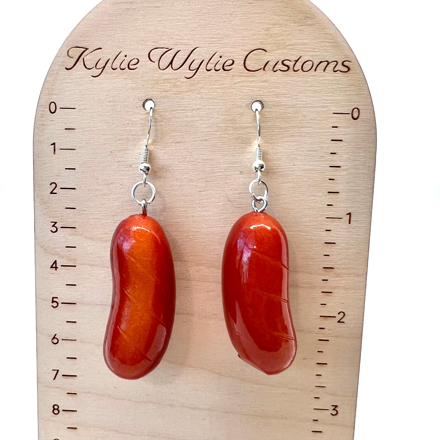 Grilled Hotdog Earrings