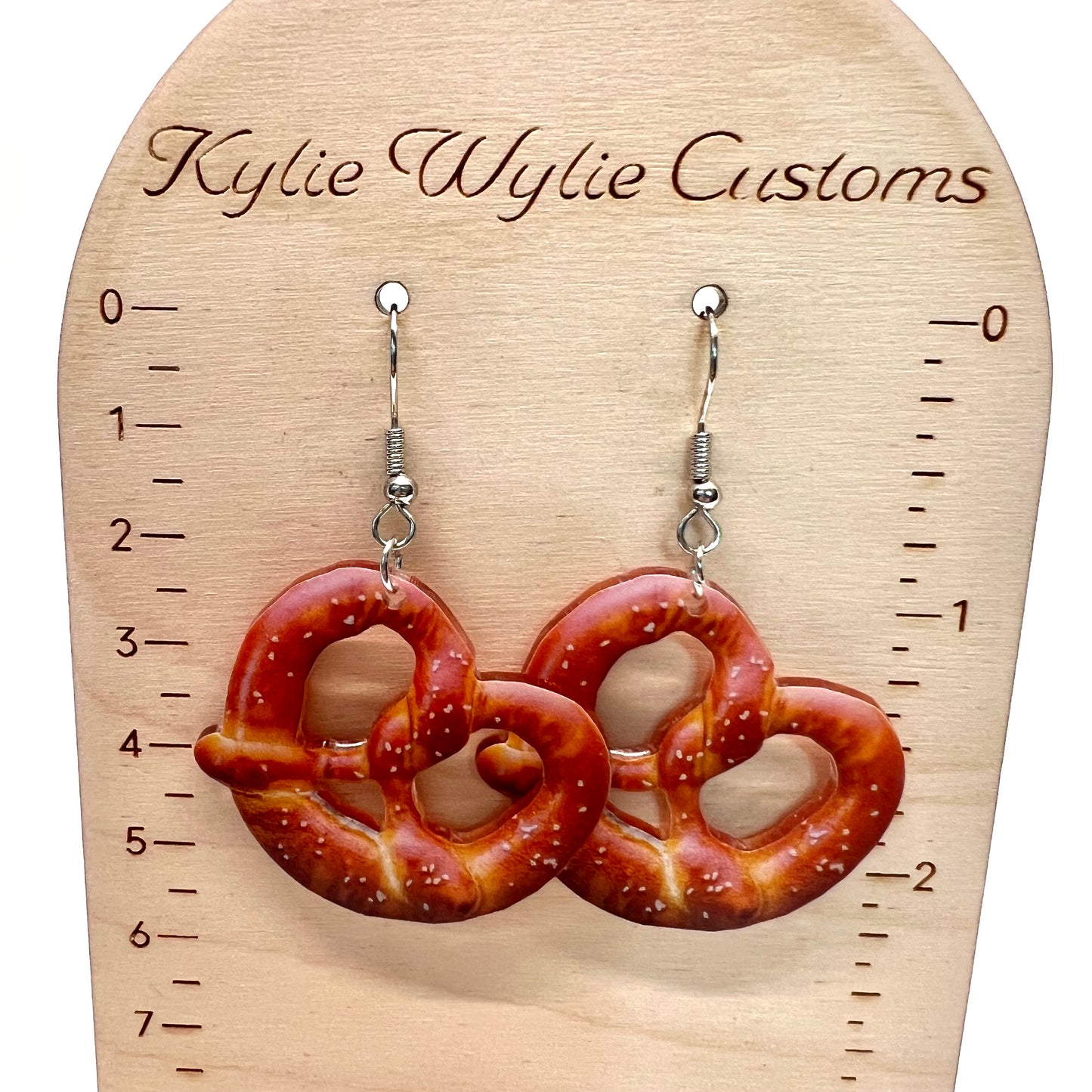 Pretzel Earrings