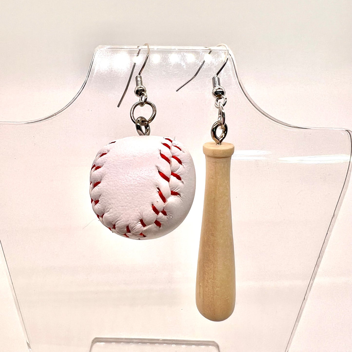 Baseball Earrings
