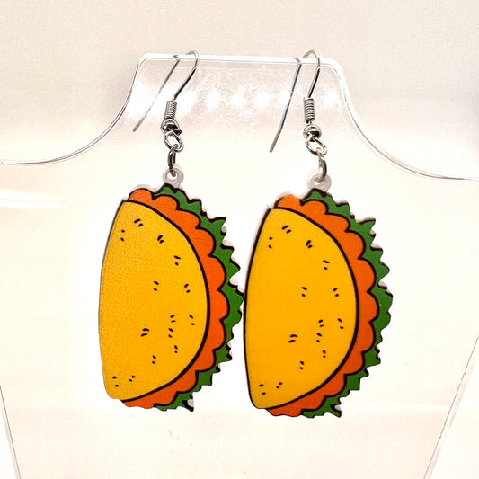 Taco Earrings