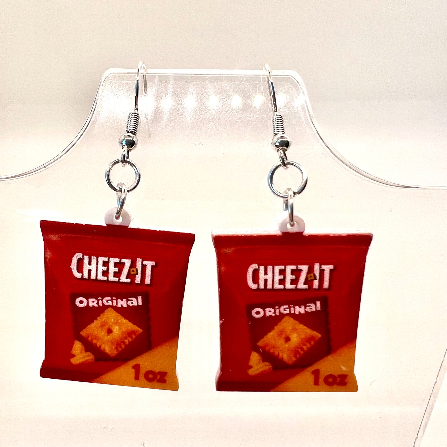 Cheez Its Earrings