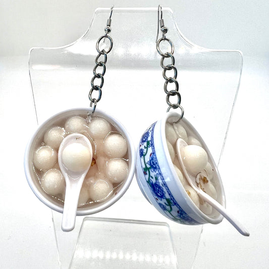 Bowl Of Dumplings Earrings