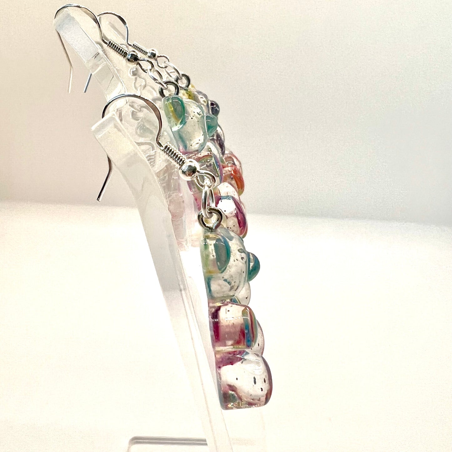 Rainbow Gummie Bear Earrings