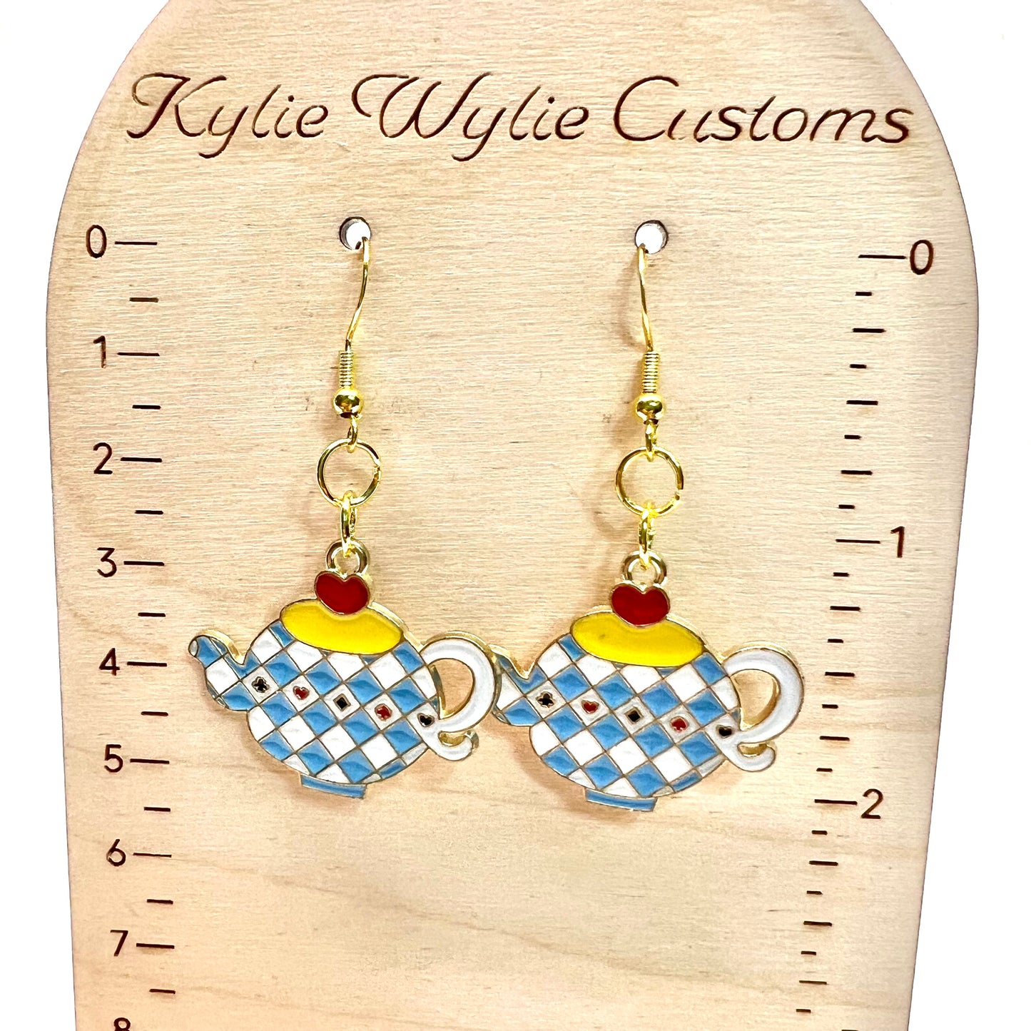 Tea Pot Earrings