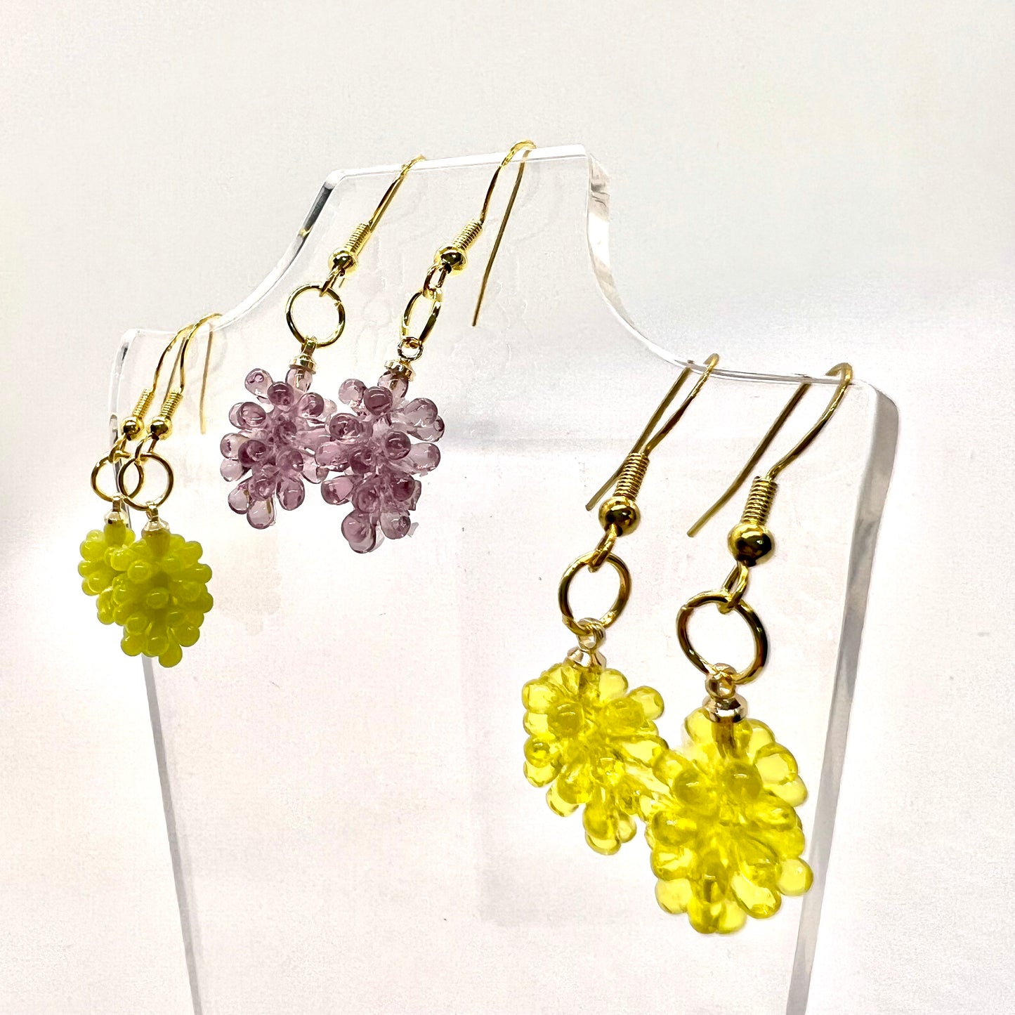 Mini Grape Earrings