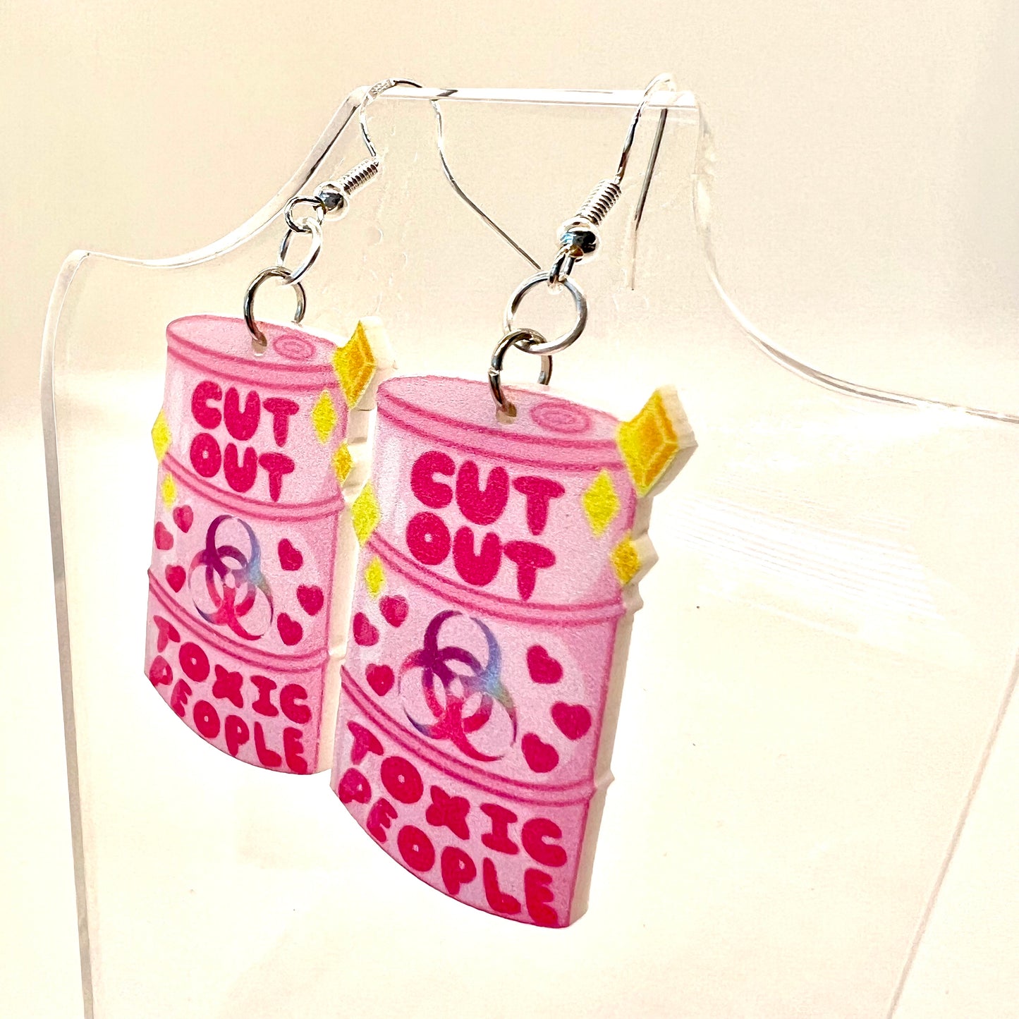 Toxic People Earrings