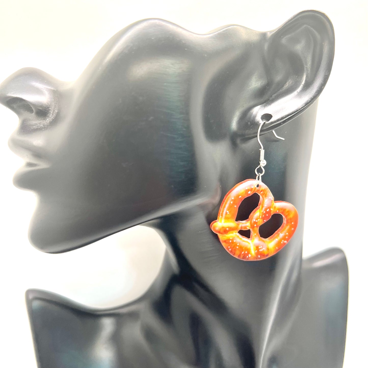 Pretzel Earrings