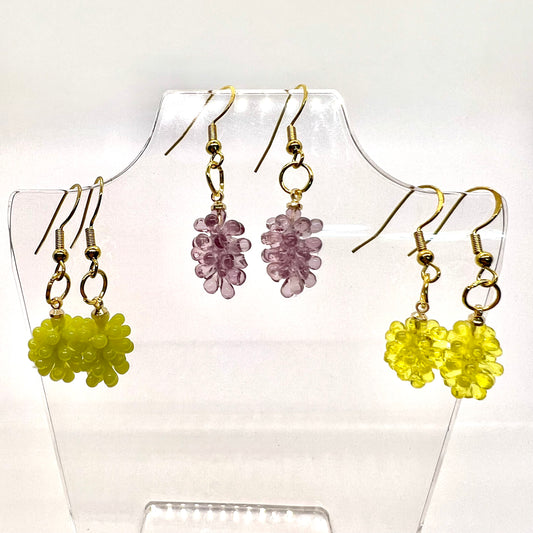 Mini Grape Earrings