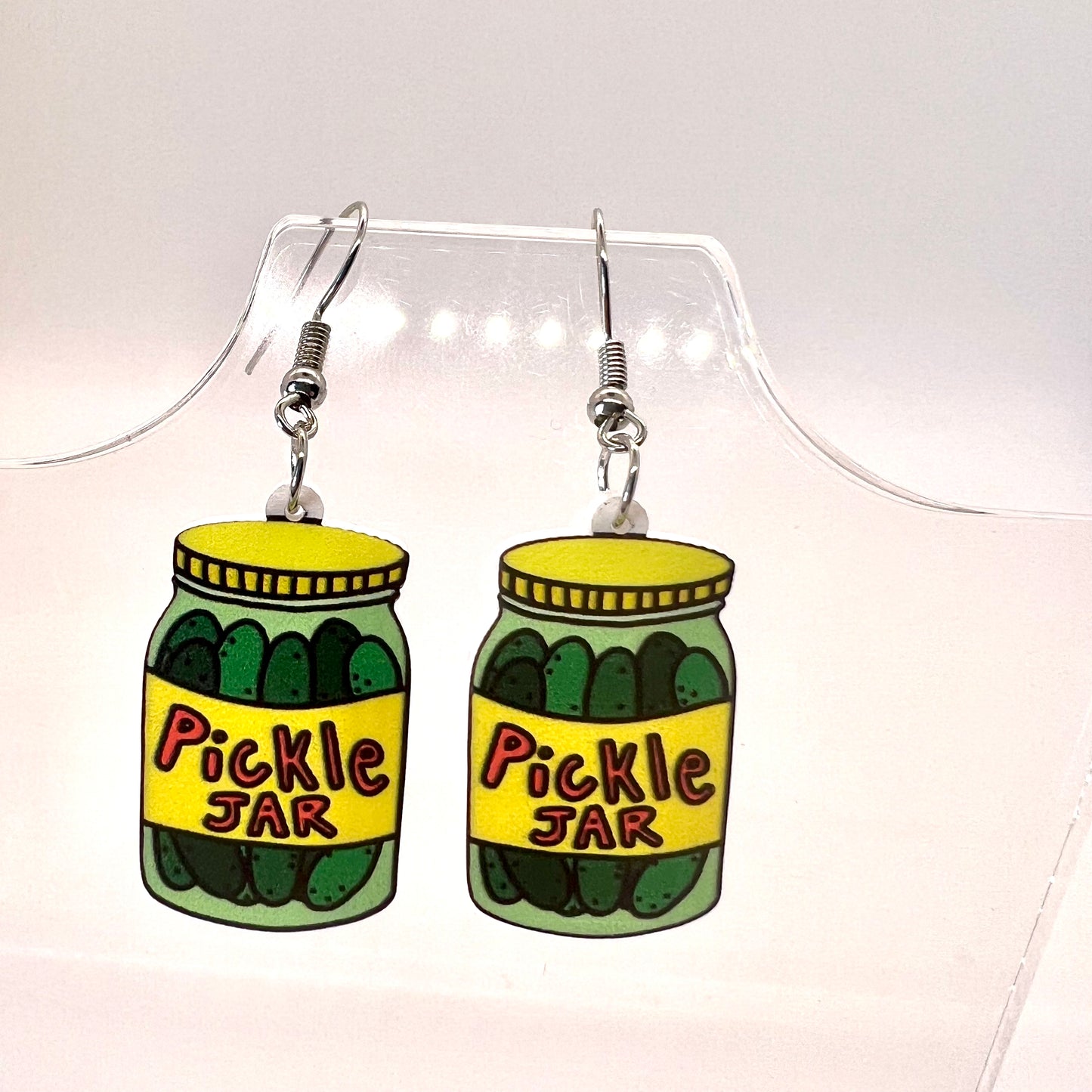 Pickle Jar Earrings