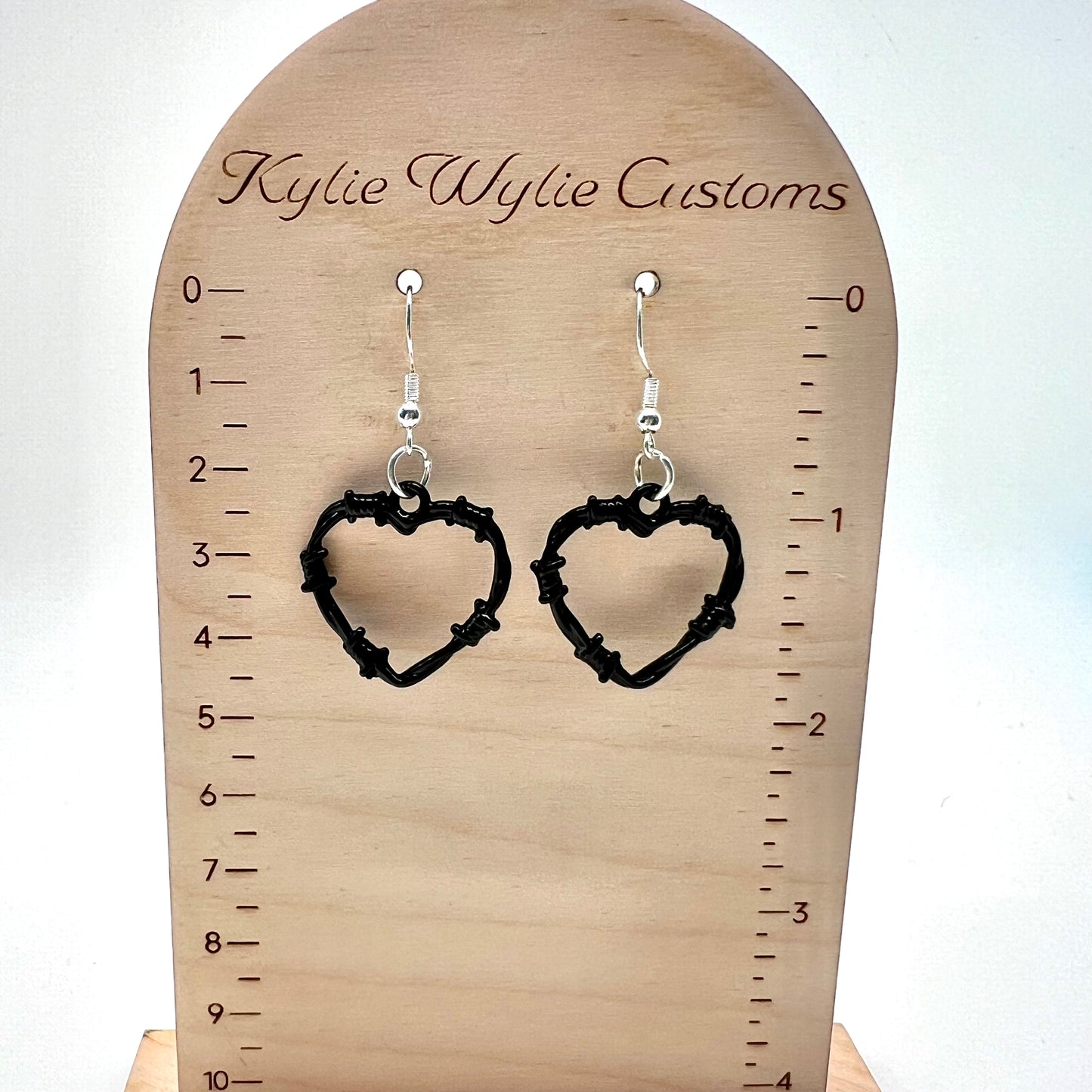 Barbed Heart Earrings