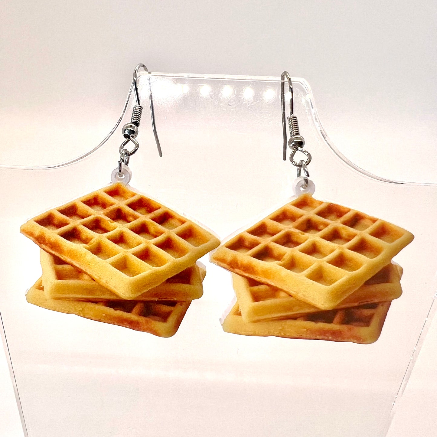 Waffle Earrings