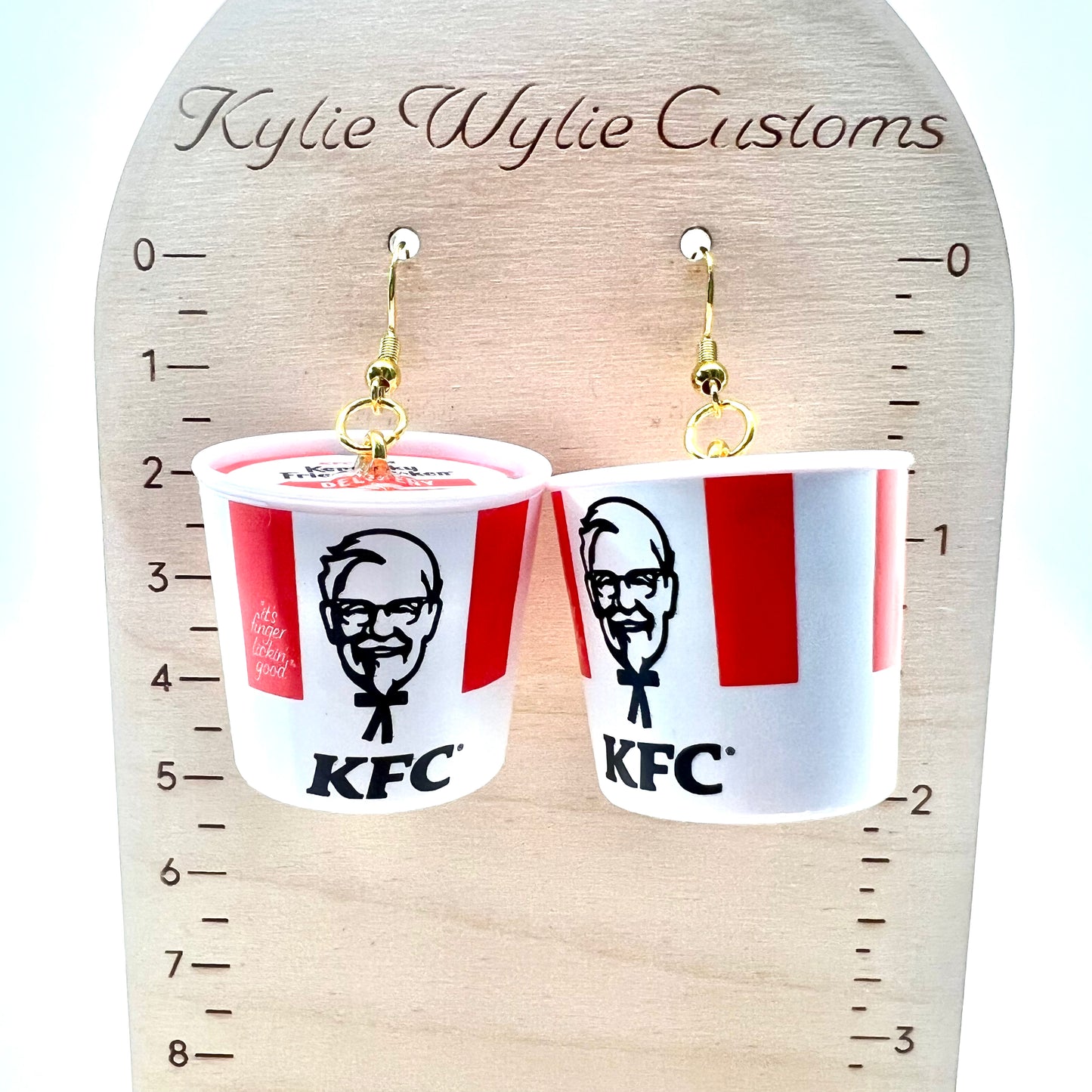 KFC Bucket Earrings