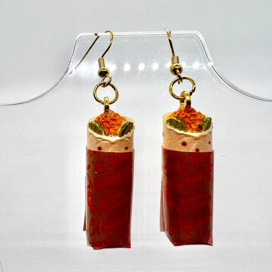 Chicken Wrap Earrings