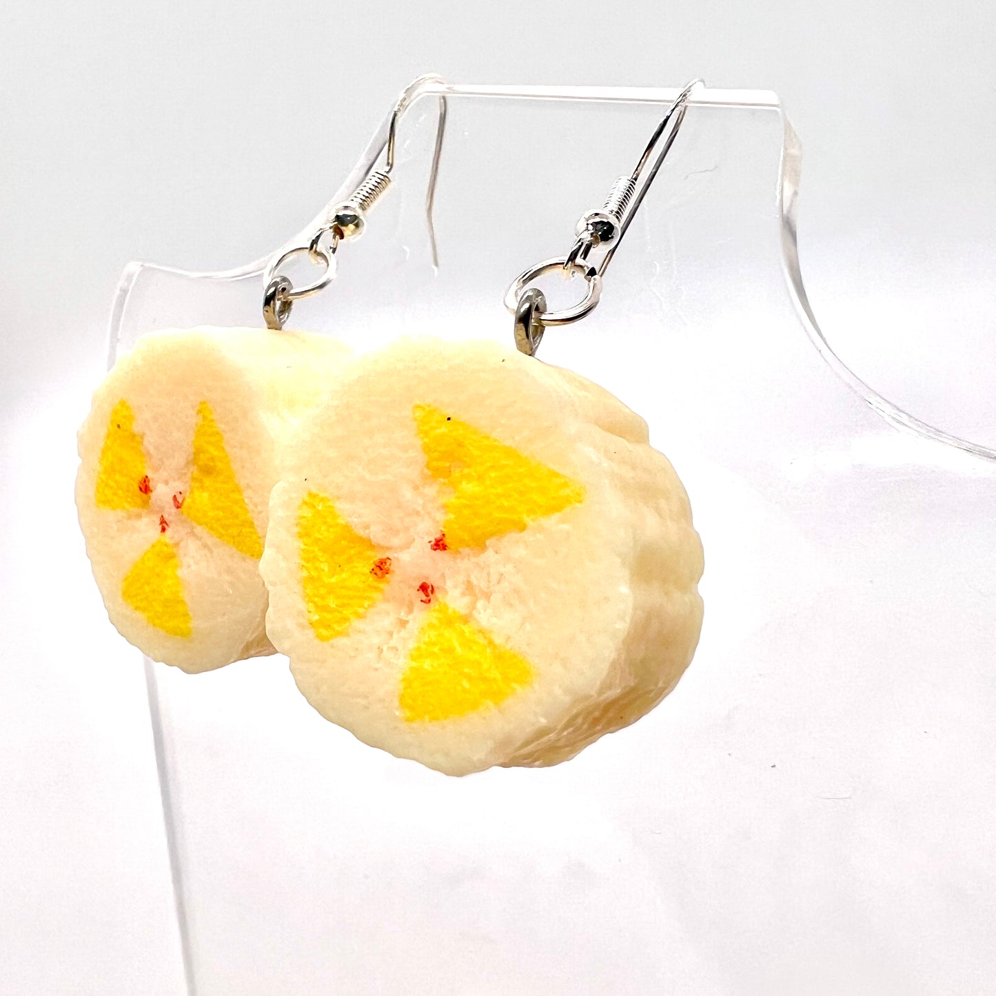 Banana Slice Earrings