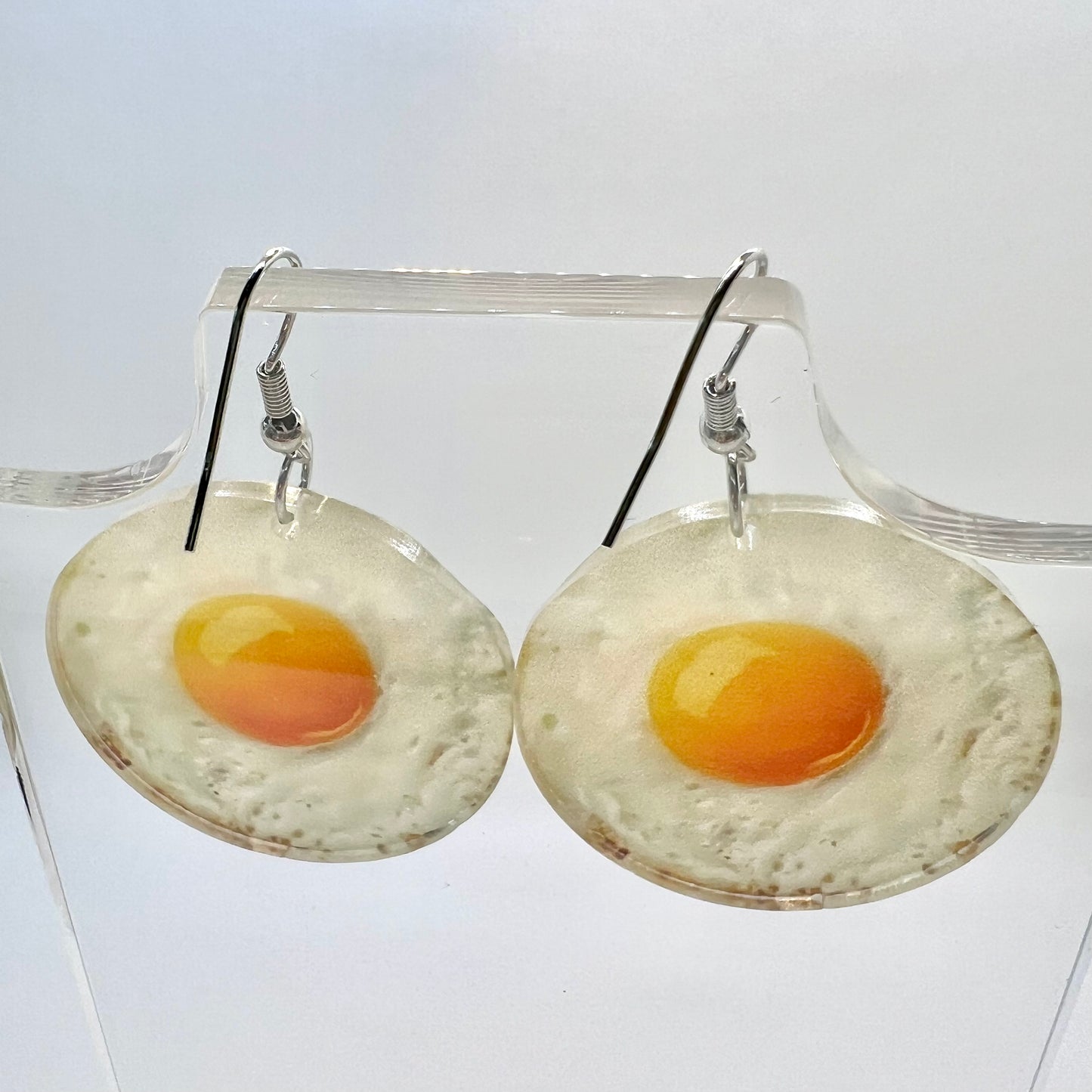 Fried Egg Earrings