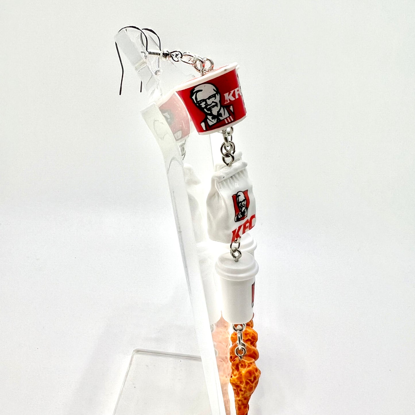 KFC Meal Chain Earrings