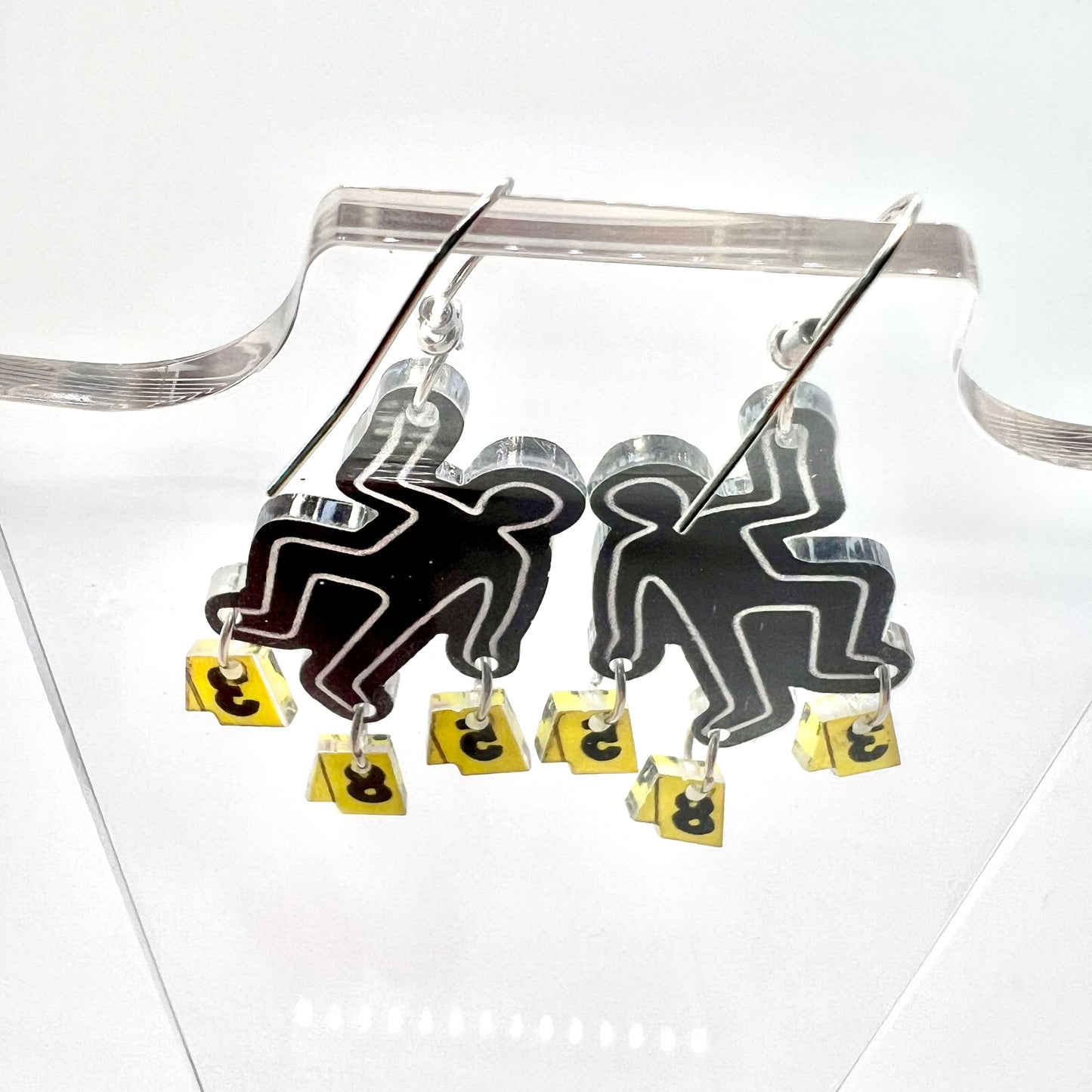 Chalk Outline Earrings