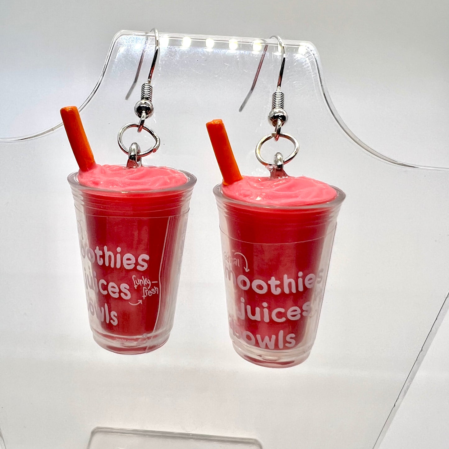 Jamba Juice Smoothie Earrings