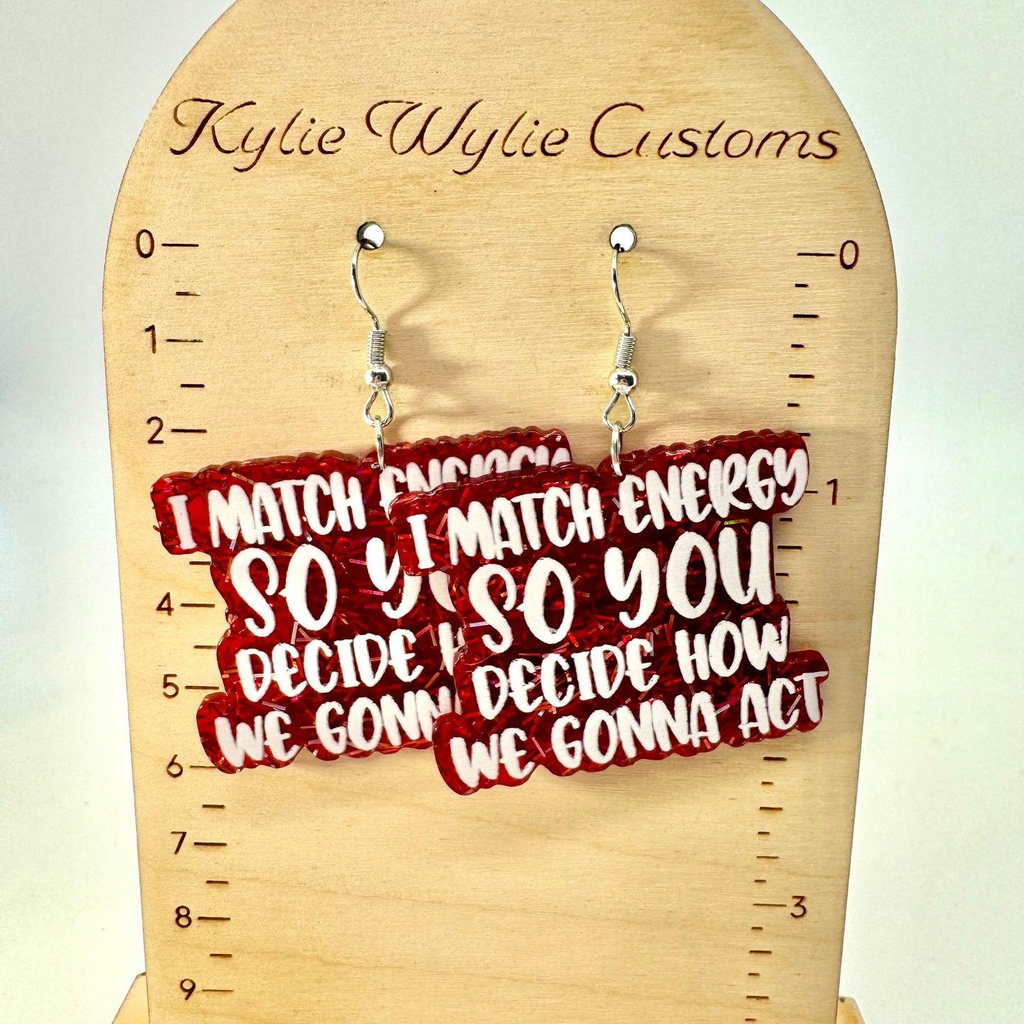 I Match Energy Earrings