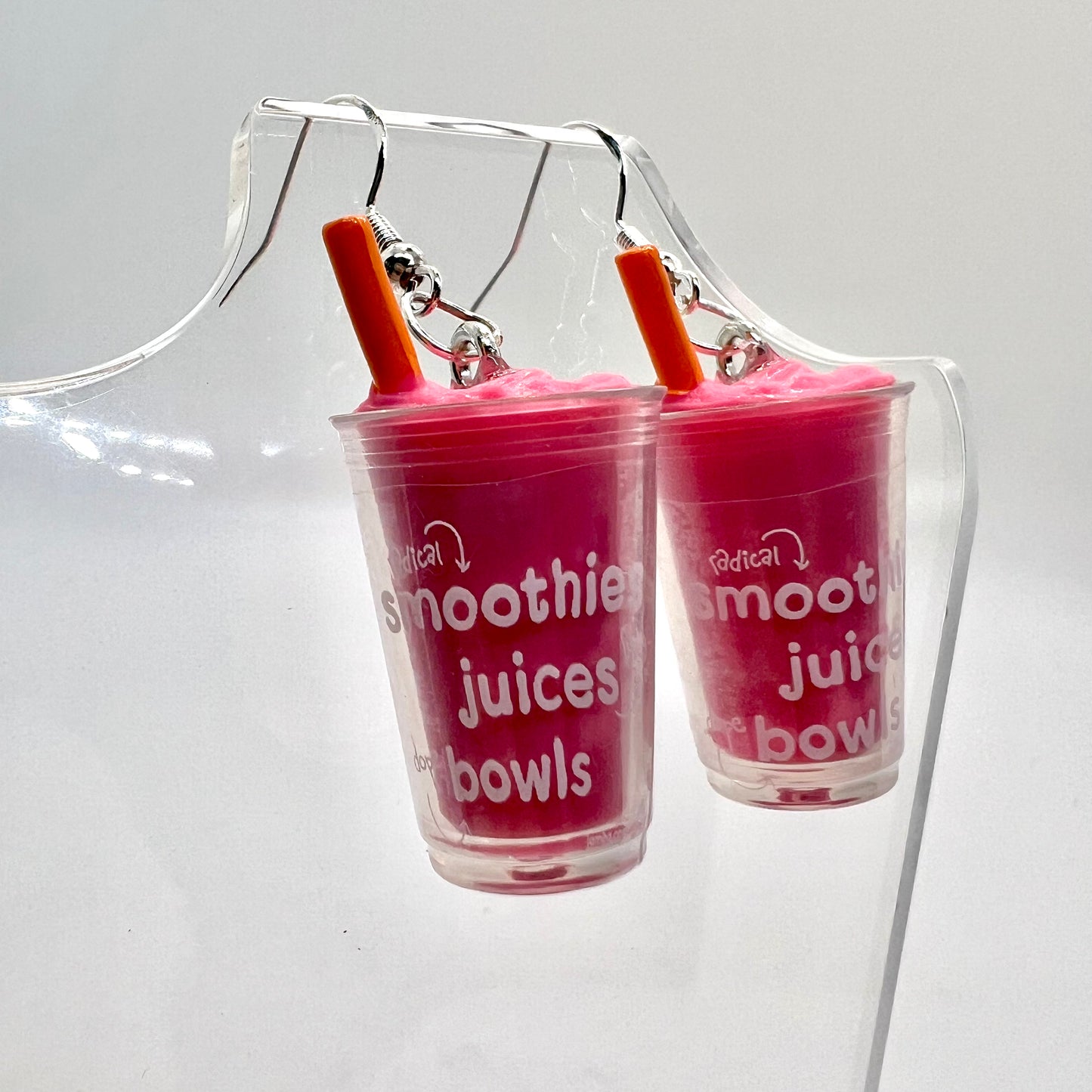 Jamba Juice Smoothie Earrings