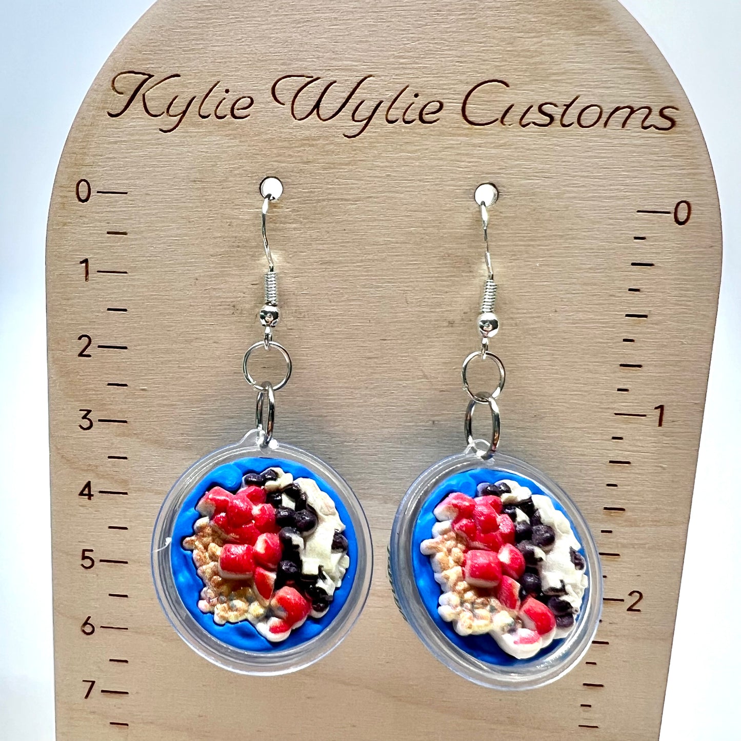 Oatmeal Bowl Earrings