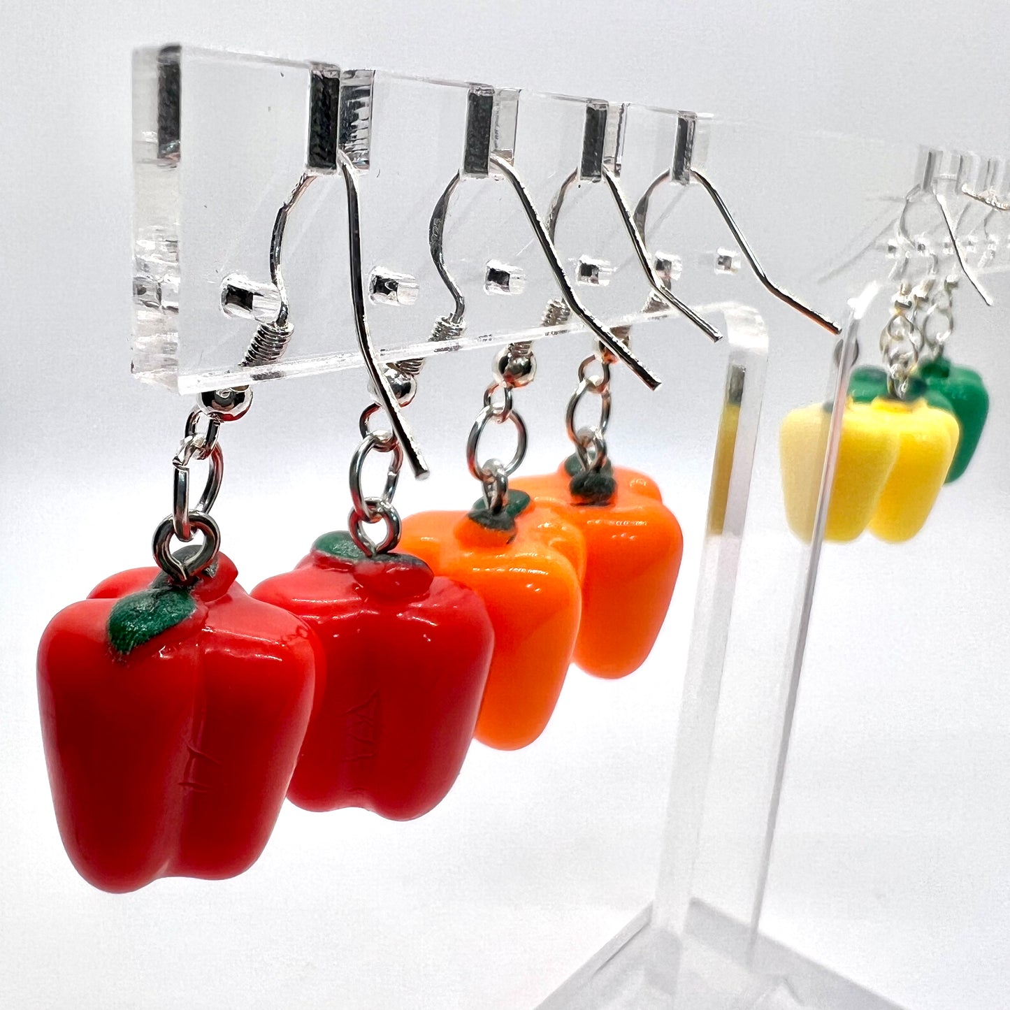 Bell Pepper Earrings