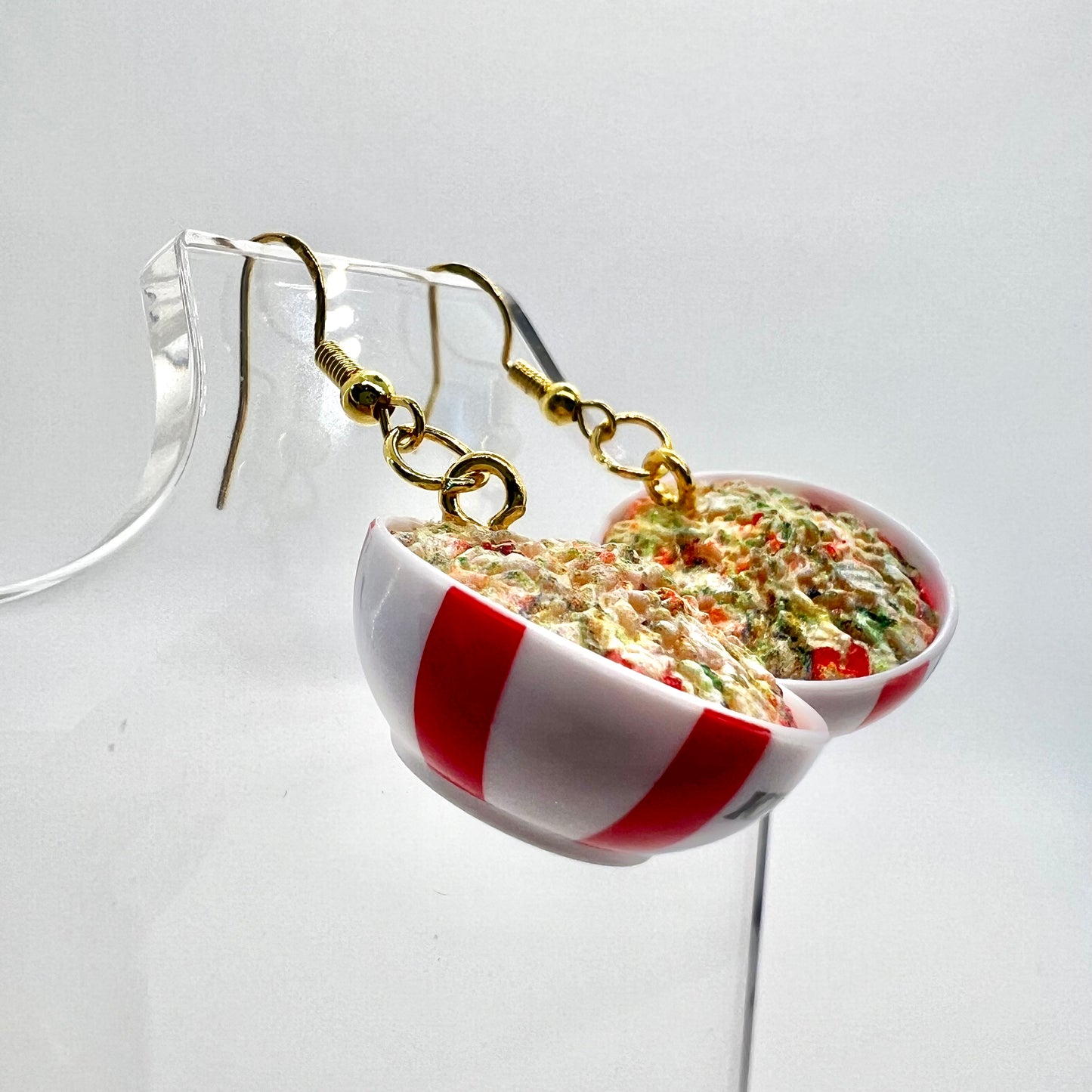 KFC Cole Slaw Earrings