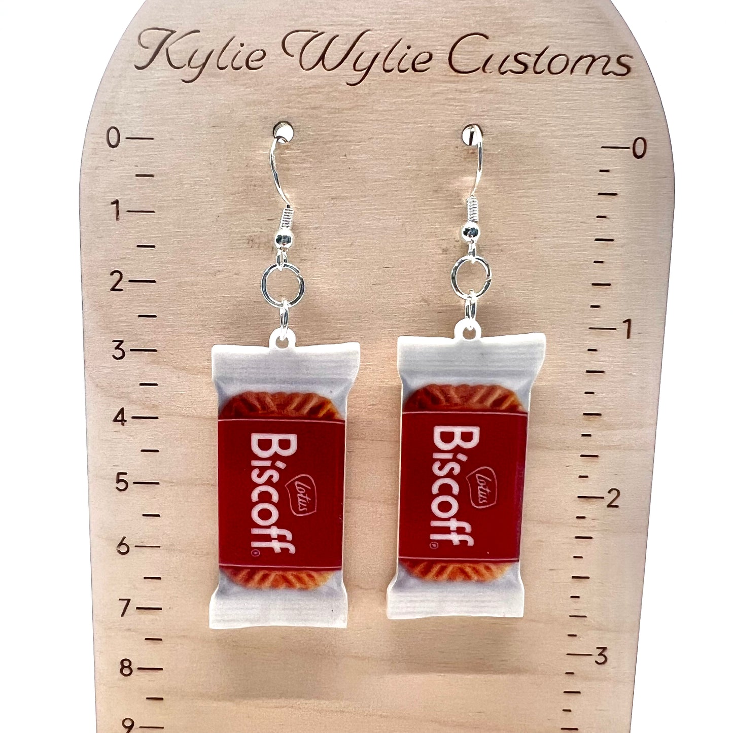 Biscoff Cookie Earrings
