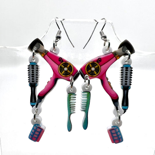 Hair Styling Earrings