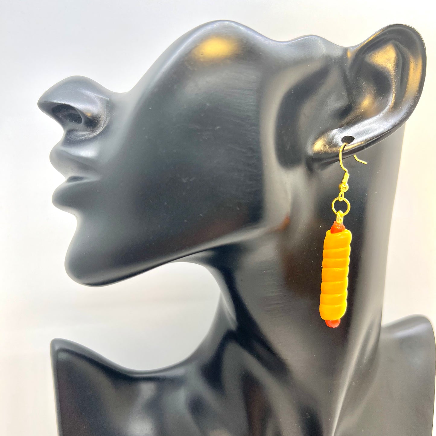Hotdog Earrings