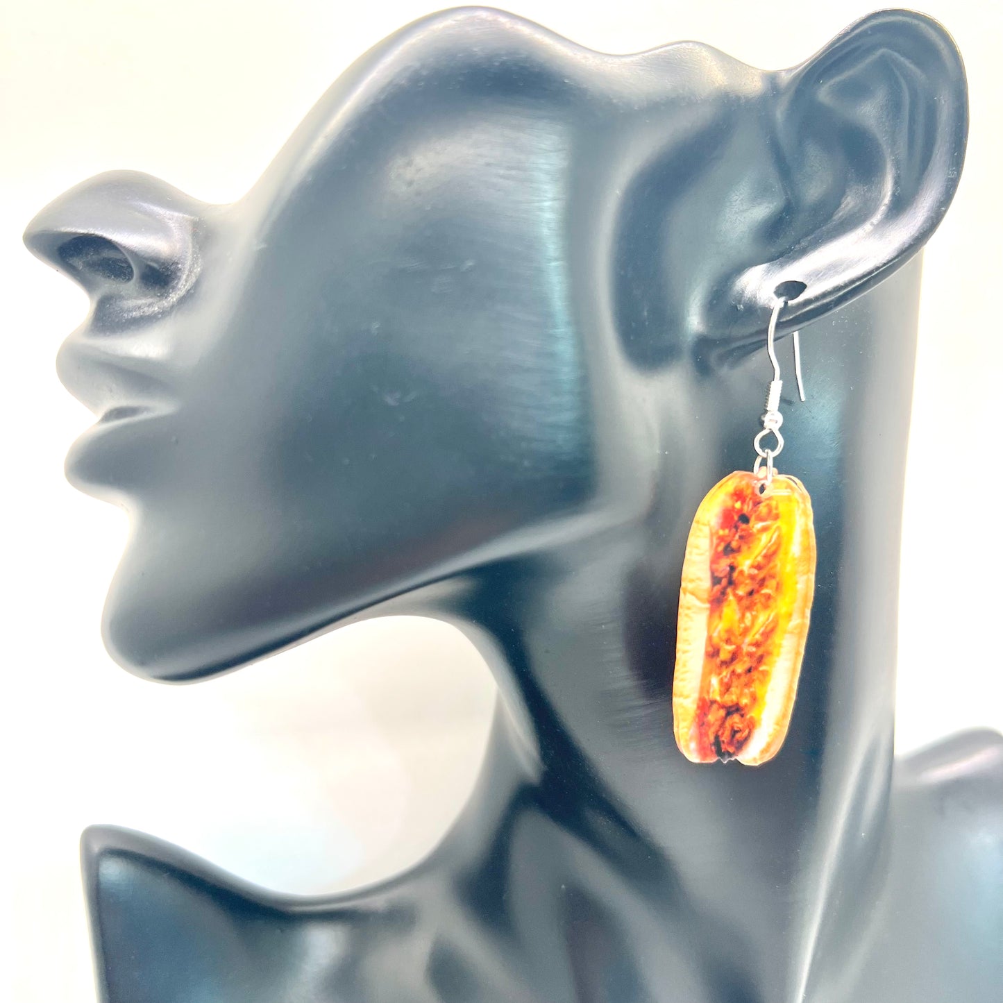 Chili Dog Earrings