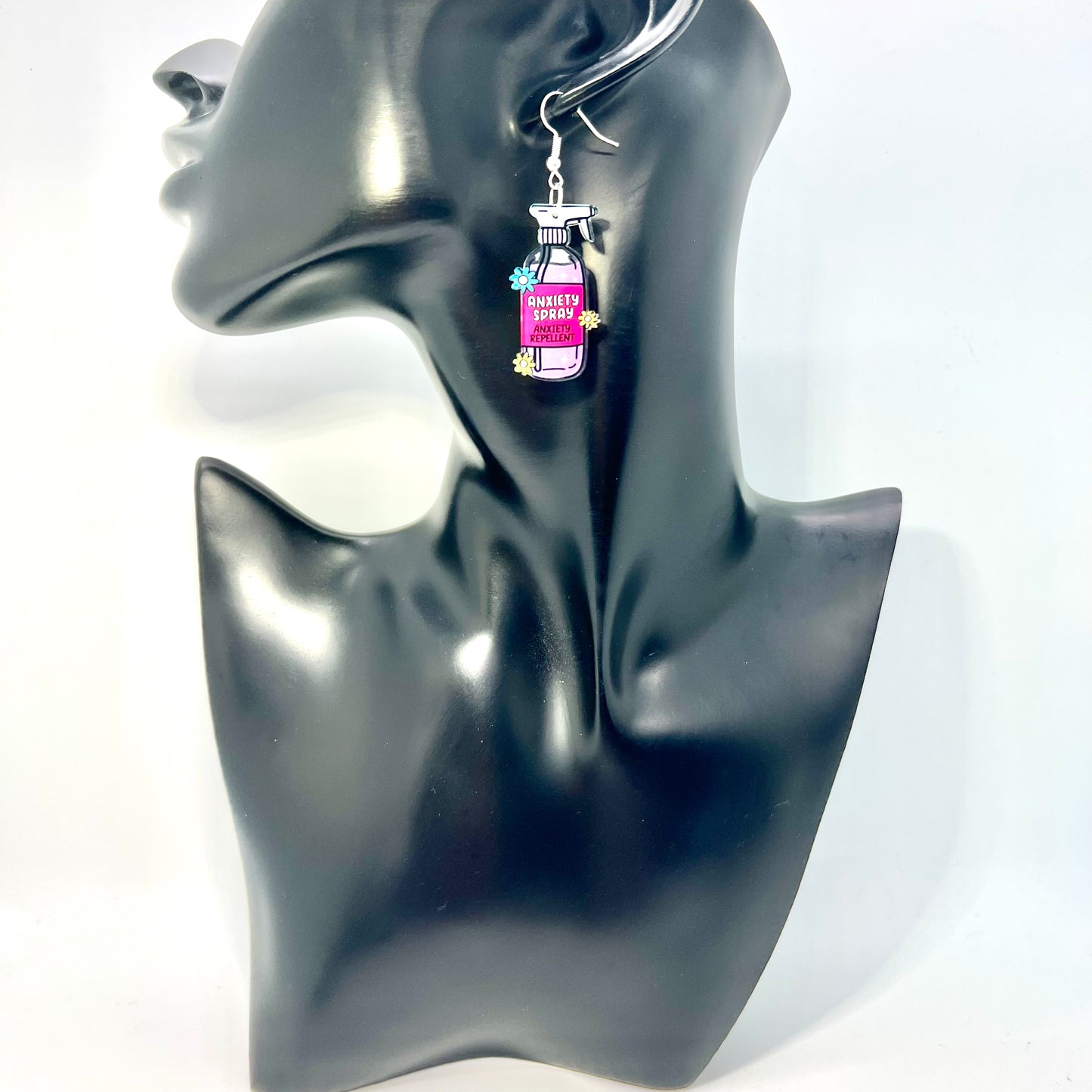 Anxiety Spray Earrings