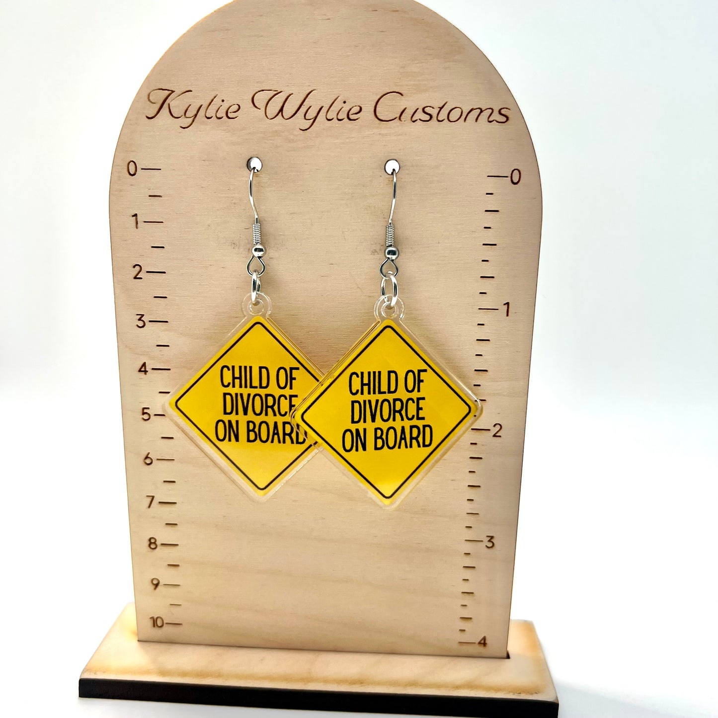 Divorce Earrings